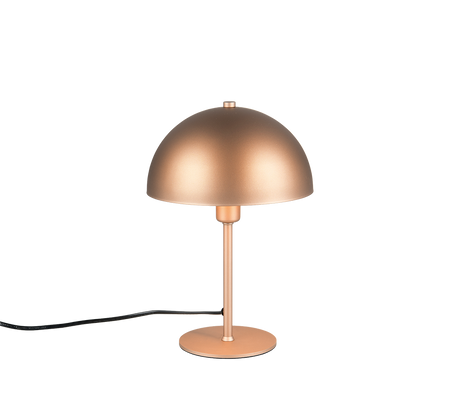 Lámpara de sobremesa Trio Nola marrón café 30,5cm 506200165