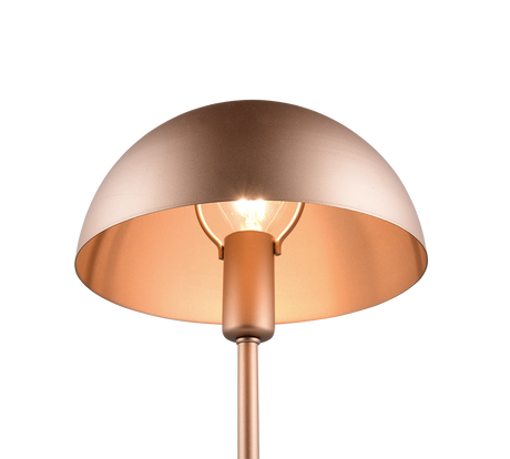 Lámpara de sobremesa Trio Nola marrón café 30,5cm 506200165 - vista 2