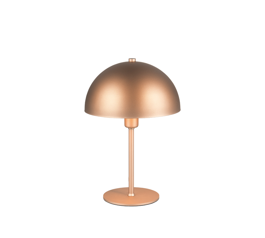 Lámpara de sobremesa Trio Nola marrón café 30,5cm 506200165 - vista 4