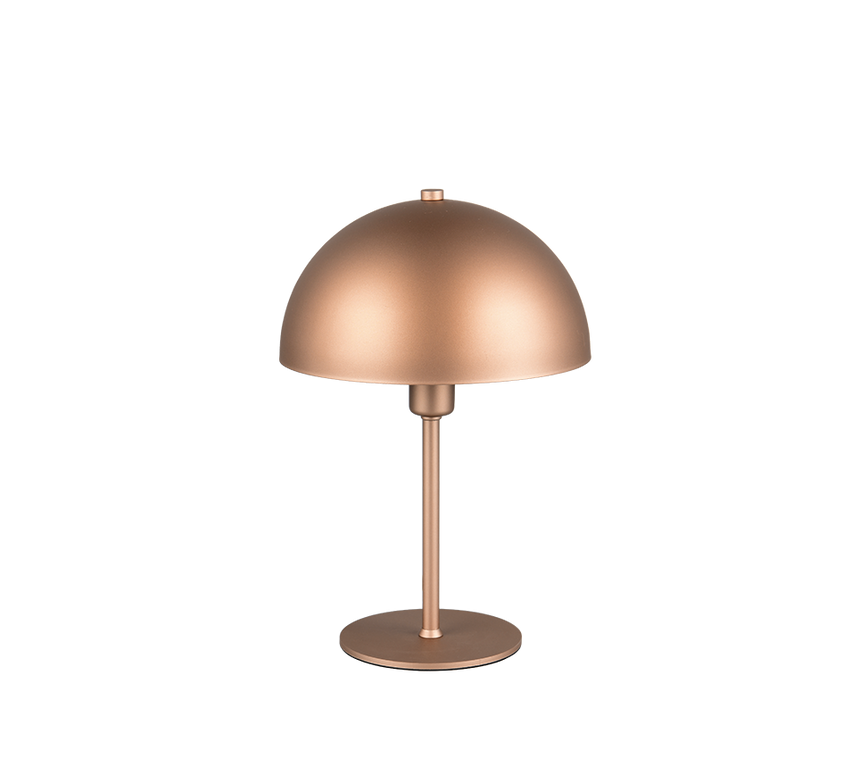 Lámpara de sobremesa Trio Nola marrón café 30,5cm 506200165 - vista 5