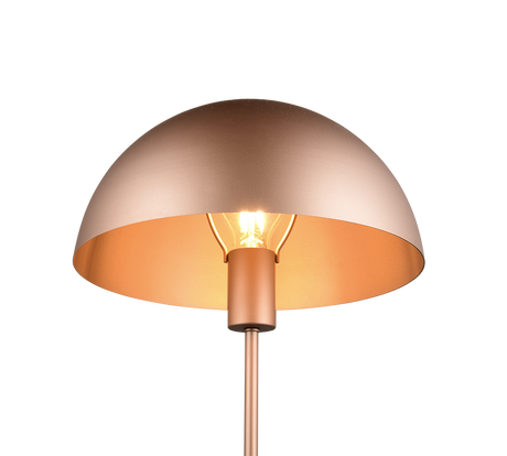 Lámpara de sobremesa Trio Nola marrón café 45cm 506290165 - vista 2