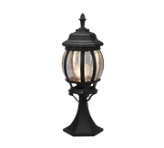 Baliza de exterior Trio Elvo negro mate IP44 49cm 506960132
