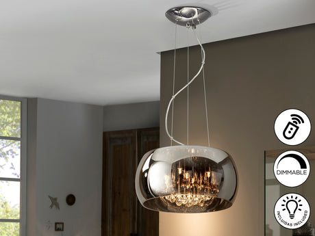 Lámpara de techo colgante Schuller Argos transparente y - vista 4