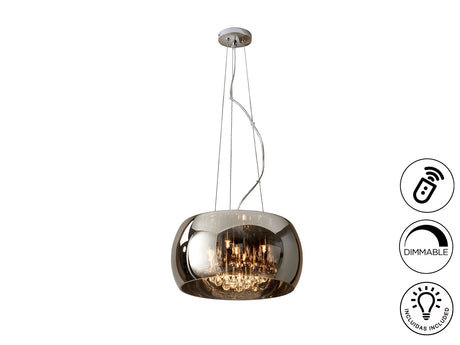 Lámpara de techo colgante Schuller Argos transparente y - vista 3