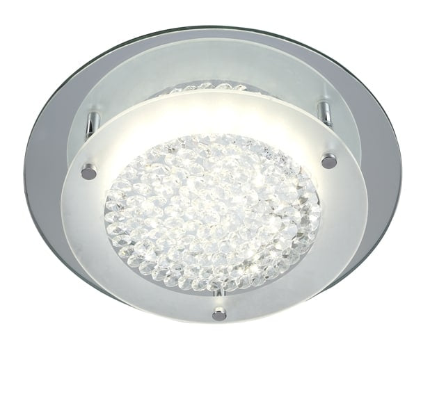 Mantra Crystal LED Mirror Plafón LED  gris oscuro 5090