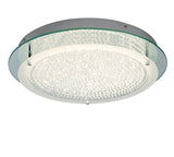 Mantra Crystal LED Mirror Plafón LED  gris oscuro 5092