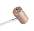 Lámpara de sobremesa Trio Marley LED marrón café 3000K 45cm 512400165