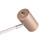 Lámpara de sobremesa Trio Marley LED marrón café 3000K 45cm 512400165