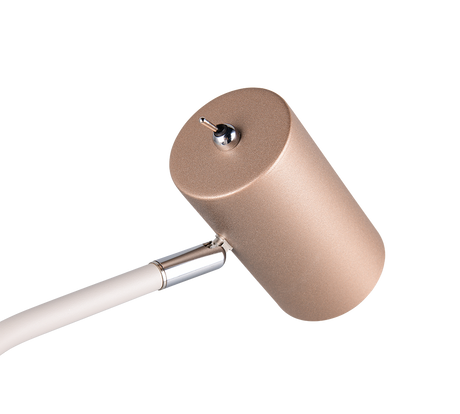 Lámpara de sobremesa Trio Marley LED marrón café 3000K 45cm 512400165