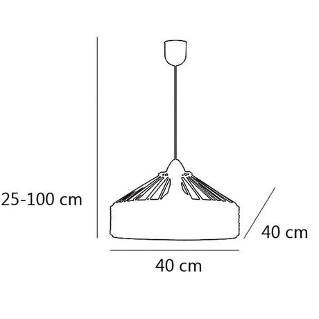 AJP WEST 10460 COLGANTE CUERDA