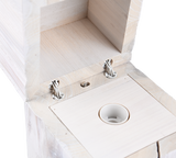 Lámpara de sobremesa Trio Treasure LED madera blanco 2700K 514110101 - vista 2