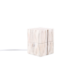 Lámpara de sobremesa Trio Treasure LED madera blanco 2700K 514110101 - vista 4