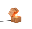 Lámpara de sobremesa Trio Treasure LED madera natural 2700K 514110130