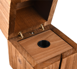 Lámpara de sobremesa Trio Treasure LED madera natural 2700K 514110130 - vista 2