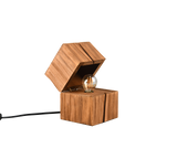 Lámpara de sobremesa Trio Treasure LED madera natural 2700K 514110130 - vista 3