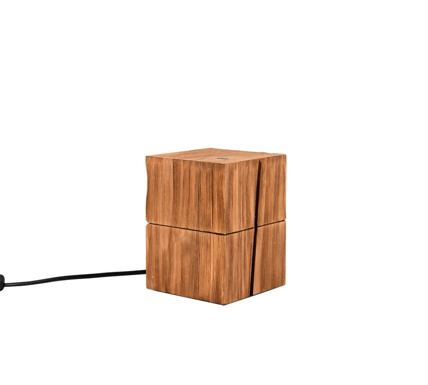 Lámpara de sobremesa Trio Treasure LED madera natural 2700K 514110130 - vista 4