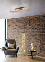 Lámpara de sobremesa Trio Tailor LED natural finish 2700K 52,5cm 514300230