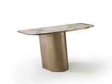 Consola Schuller Numa latón y mármol veta 150x75cm 514583