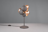 Lámpara de sobremesa Trio Bubble LED antracita 3000K 50cm 517400342