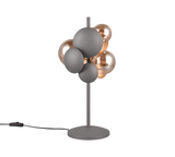 Lámpara de sobremesa Trio Bubble LED antracita 3000K 50cm 517400342