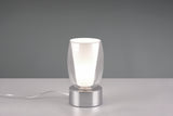 Lámpara de sobremesa Trio Barret LED cromo táctil 3000K 517500106