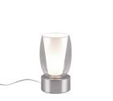 Lámpara de sobremesa Trio Barret LED cromo táctil 3000K 5