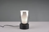 Lámpara de sobremesa Trio Barret LED negro mate táctil 3000K 517500154
