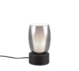 Lámpara de sobremesa Trio Barret LED negro mate táctil 3000K 5