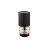 Lámpara de sobremesa Trio Elio negro mate 517800113 - vista 2