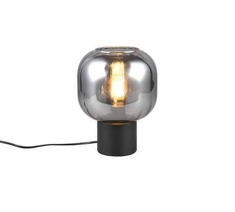 Lámpara de sobremesa Trio Diva negro mate 519800132