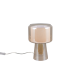 Lámpara de sobremesa Trio Rocka LED amber-colored 2700K 519900113