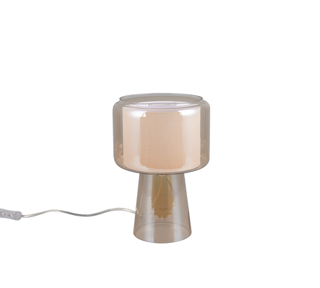 Lámpara de sobremesa Trio Rocka LED amber-colored 2700K 519900113