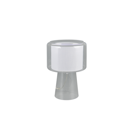 Lámpara de sobremesa Trio Rocka LED transparent clear 2700K 519900152