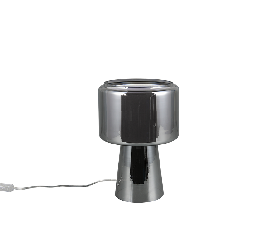 Lámpara de sobremesa Trio Rocka LED chrome plated 2700K 519900157