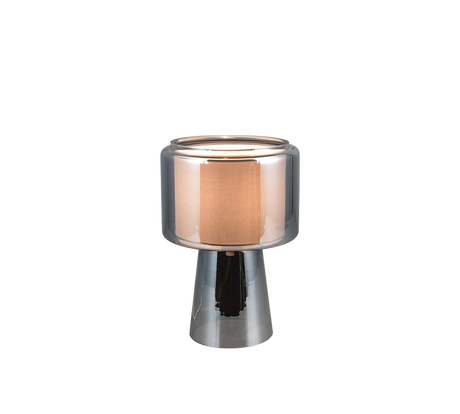 Lámpara de sobremesa Trio Rocka LED chrome plated 2700K 519900157