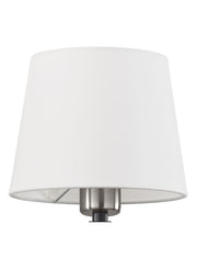 Pantalla textil MDC Roomer blanca Ø18cm 519960001
