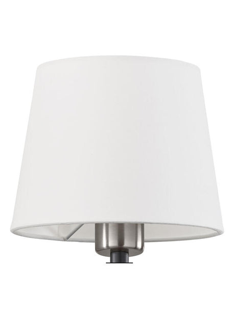 Pantalla textil MDC Roomer blanca Ø18cm 519960001
