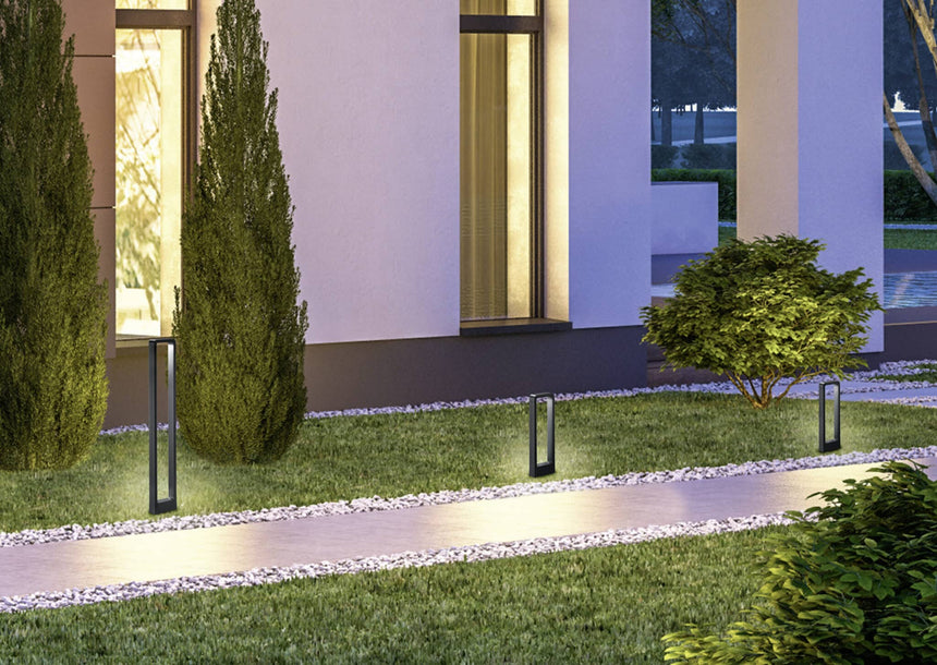 Trio Reno Baliza LED de aluminio antracita 520760142