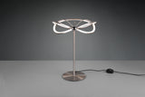 Trio Charivari Sobremesa LED de metal níquel mate 521210107