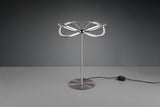 Trio Charivari Sobremesa LED de metal níquel mate 521210107