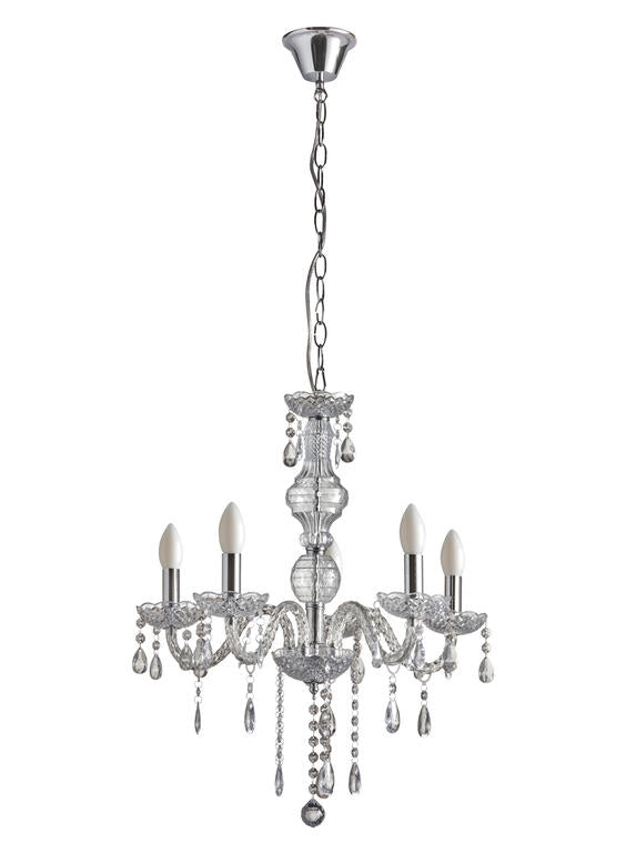 Lámpara colgante MDC Diamond transparente regulable 523283090