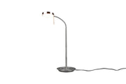 Flexo de sobremesa grande Trio Monza LED níquel mate 523310107