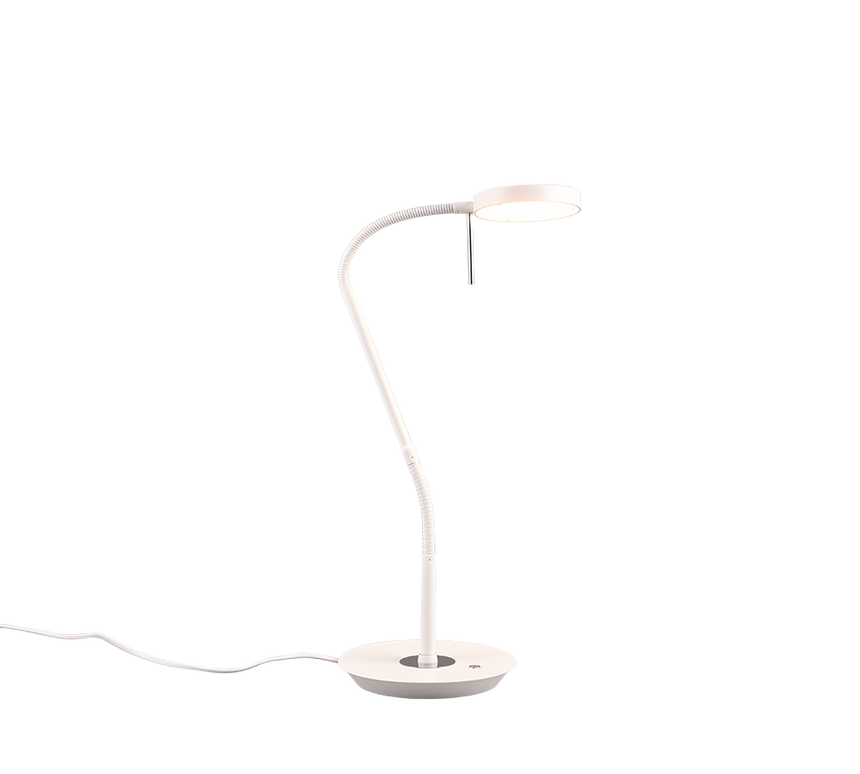 Flexo de sobremesa Trio Monza LED blanco mate 523310131