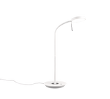 Flexo de sobremesa Trio Monza LED blanco mate 523310131