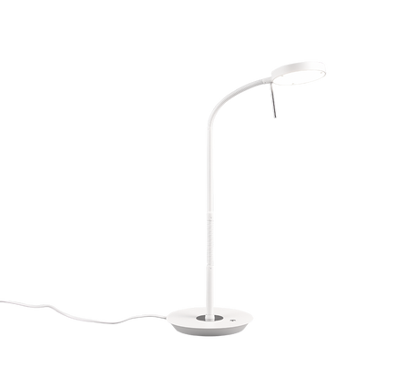 Flexo de sobremesa Trio Monza LED blanco mate 523310131