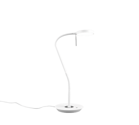 Flexo de sobremesa Trio Monza LED blanco mate 523310131
