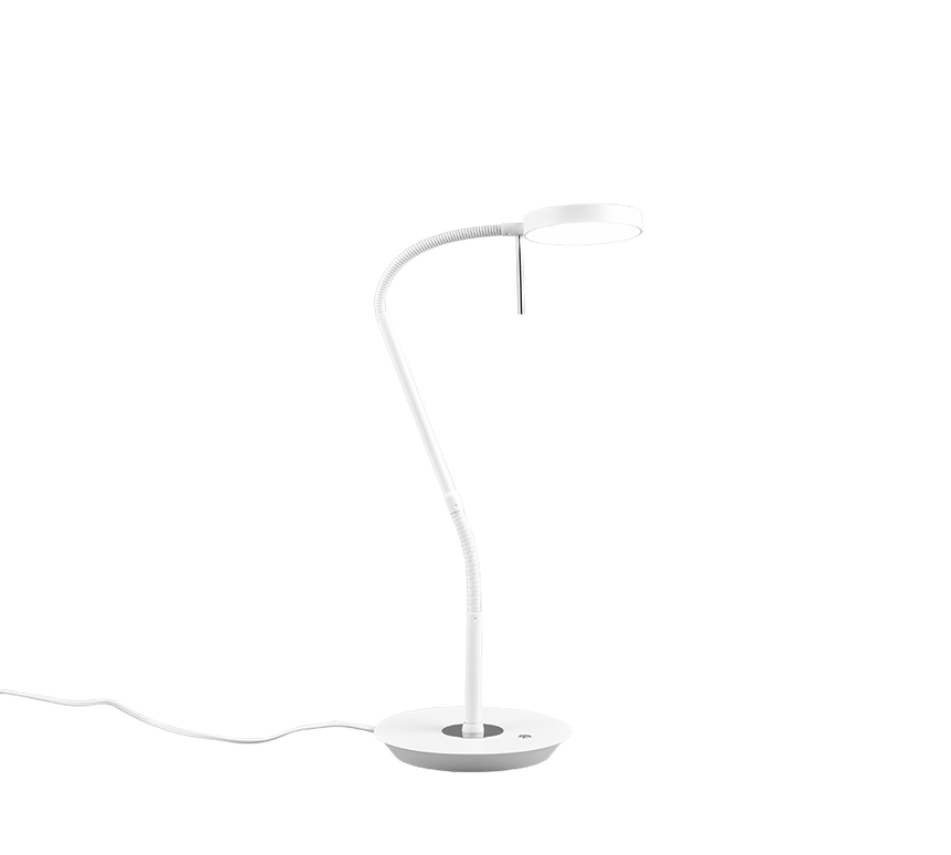 Flexo de sobremesa Trio Monza LED blanco mate 523310131