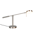 Lámpara de sobremesa Trio Monza LED níquel mate 52cm 523310907