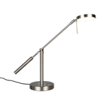 Lámpara de sobremesa Trio Monza LED níquel mate 52cm 523310907