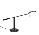 Lámpara de sobremesa Trio Monza LED negro mate 52cm 523310932